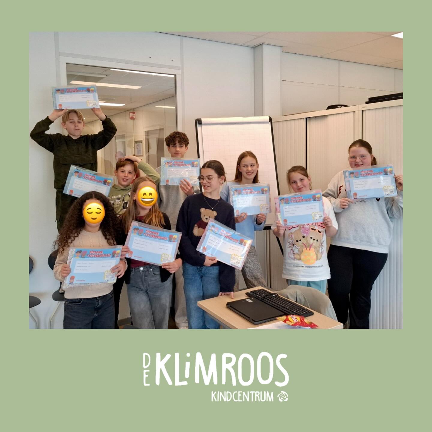 Deze kanjers hebben hun typediploma behaald! ⌨️ Gefeliciteerd 🥳🎓 @typecursus_gigakids